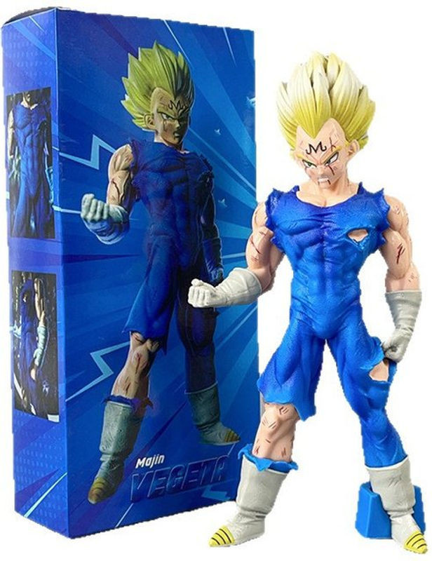 Bandai Dragon Ball Anime Figuren Goku und Vegeta Actionfiguren aus Kunststoff in Blau - Bild 1