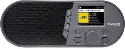 Telestar TOP IR 50 Internetradio in Anthrazit mit Wi-Fi, Bluetooth und USB-A - Bild 1