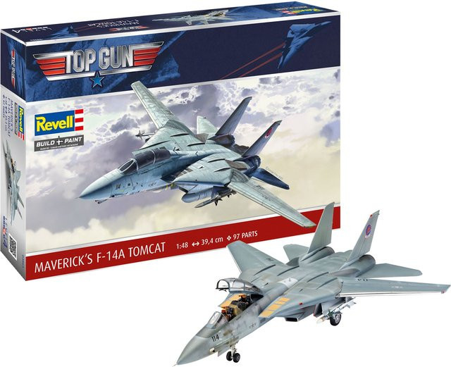 Revell Top Gun F-14A Tomcat, Modellbau, 1:48, ab 12 Jahre - Bild 1