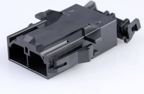 Molex Buchsengehäuse-Kabel Schwarz mit 2 Polzahl und 10mm Rastermaß - Bild 1