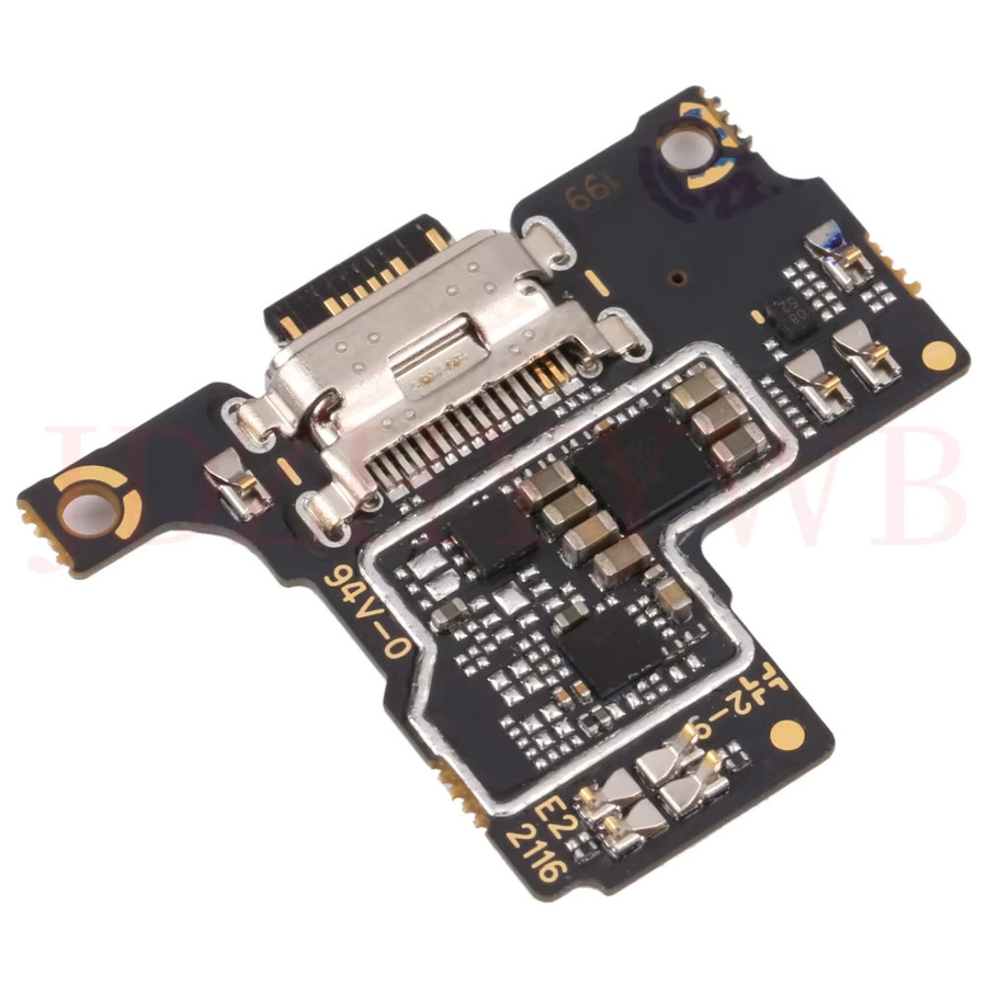 Xiaomi Poco F3 GT USB-C Ladeanschluss und SIM-Kartenhalter Flexkabel in Schwarz - Bild 3
