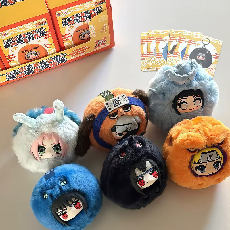 Bandai Naruto Uzumaki Naruto Uchiha Sasuke Überraschungsbox, Actionfiguren, Plüsch-Taschenanhänger - Bild 4