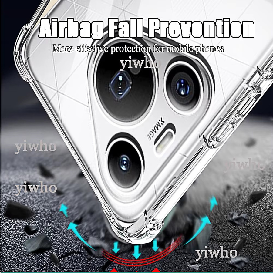Stoßfeste und transparente Handyhülle aus weichem TPU für Huawei Pura 70 Pro Plus, P70, P60 und P50 Pro - Bild 3