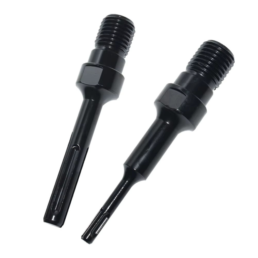 DAZZLEEX Kernbohrer-Adapter 1-1/4 UNC-Gewinde männlich auf SDS-PLUS MAX Schaft in Schwarz - Bild 2