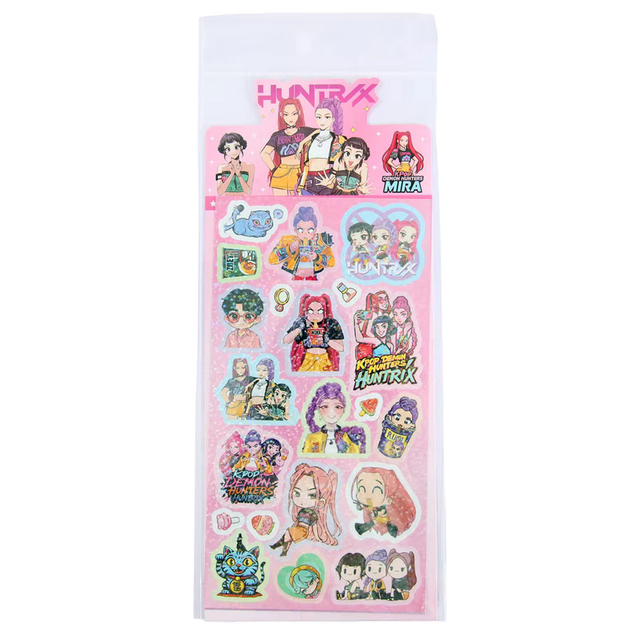 Hasbro Anime-Cartoon-Lasersticker, Dekorative Aufkleber, multicolour - Bild 3