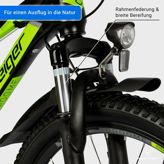 Bergsteiger Mountainbike Broome, 24 Zoll / 26 Zoll - Bild 1