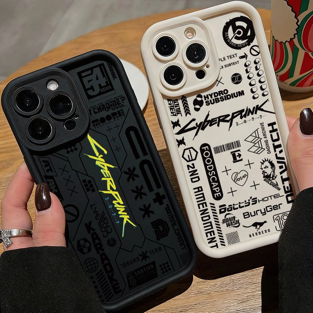 Anime Cyberpunk Handyhülle aus weichem TPU für Samsung Galaxy S26 S25 S24 S23 S22 S21 S20 Note 20 FE Plus Ultra M16 F06 4G 5G - Bild 1