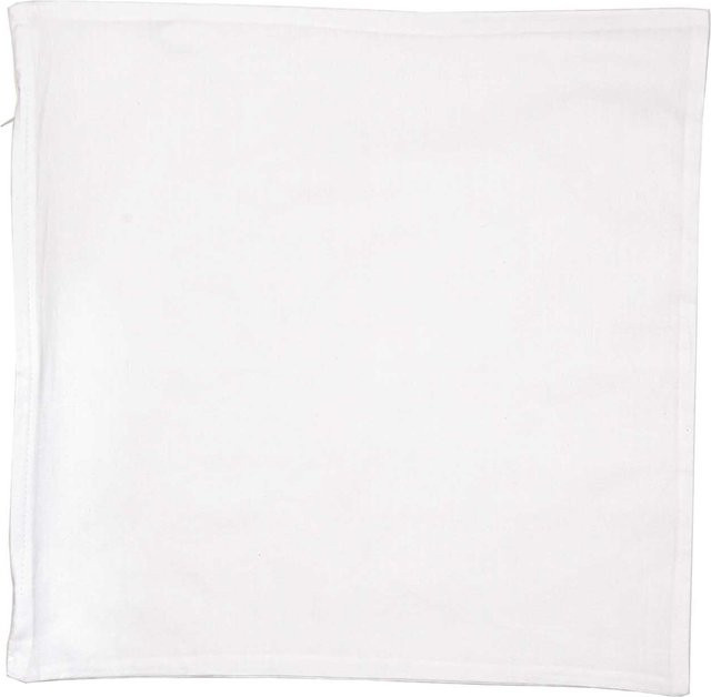 Rico Design Kissenhülle aus Baumwolle in Weiß, Breite: 39 cm, Höhe: 39 cm - Bild 1