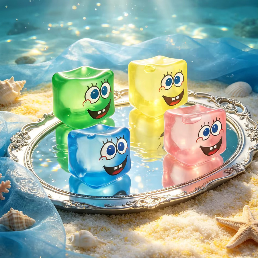 Bandai SpongeBob BaoBao Squishy, Anti-Stress Sensorisches Fidget-Spielzeug - Bild 2