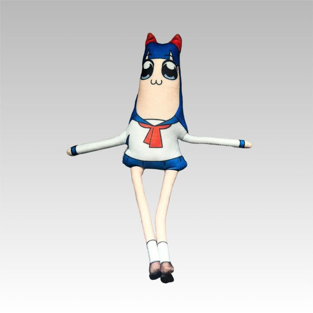 Yiran toy Pop Team Epic Popuko Pipimi, Plüschpuppen, 28cm, ab 14 Jahre - Bild 1