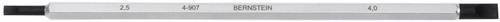 BERNSTEIN Tools for Electronics Wechselklinge für Schraubendreher-Bits in Schwarz und Silber - Bild 1