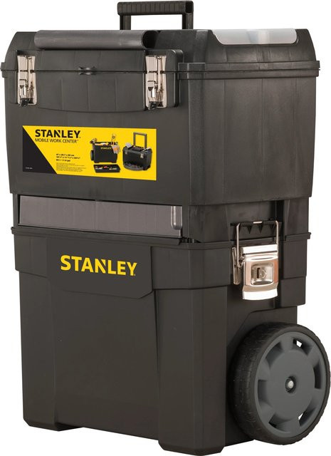 Stanley Rollende Werkstatt Werkzeugwagen Schwarz, B/T/H: 62,0 x 26,5 x 70,0 cm - Bild 2