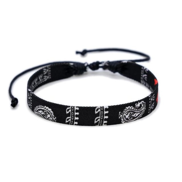 Lucky Star Jewelry Armband, Bunt, Baumwolle, Zirkonia, Unisex - Bild 1