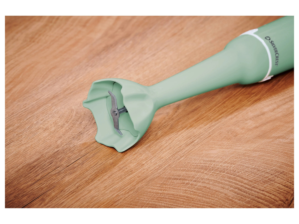 SILVERCREST Stabmixer aus Kunststoff mit Edelstahl-Elementen in Grün mit Pulse-Funktion - Bild 2