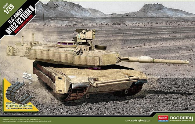 Academy U.S. Army M1A2 Tusk II, Fahrzeug - Bild 1