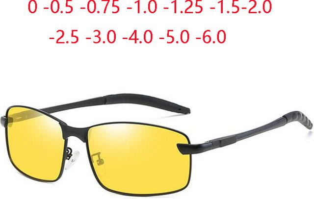 GSjiaxin Sonnenbrille, quadratisch, Aluminium, Vollrand, Männer, polarisiert - Bild 1