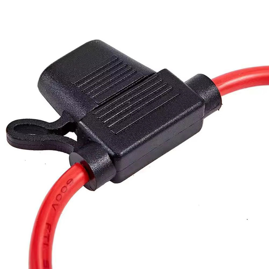 Wasserdichter Mini-Sicherungskasten für Autos und Motorräder mit Flachsicherungshalter in Schwarz - Bild 4