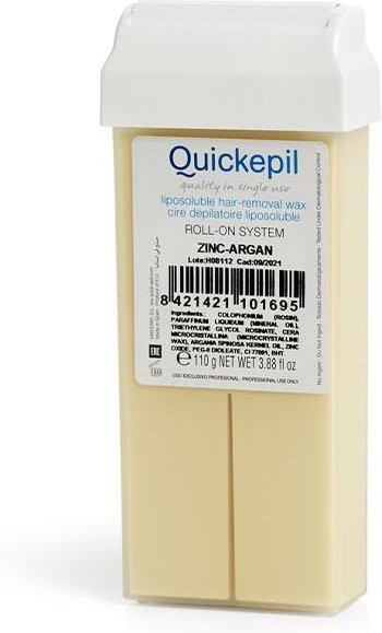 Quickepil Wachs zur Haarentfernung Rolle, Arganöl, 110 g - Bild 1