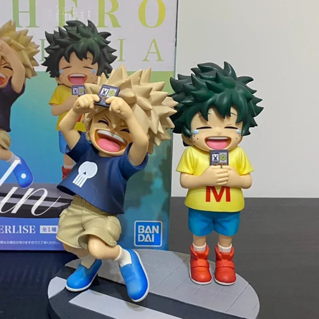 Bandai My Hero Academia Izuku Midoriya / Katsuki Bakugo, Chibi PVC-Figur, Einzelfigur, Bunt / Mehrfarbig - Bild 1