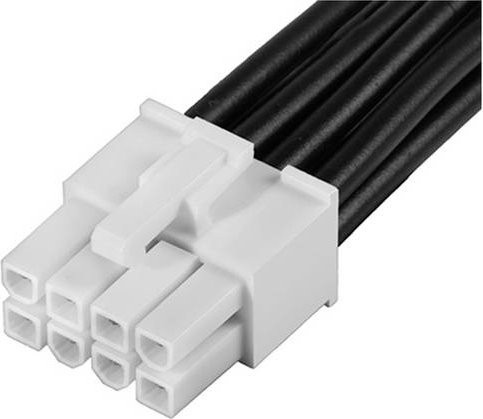 Molex Buchsengehäuse-Kabel 215325-2081 in Schwarz, Weiß und Gold - Bild 1