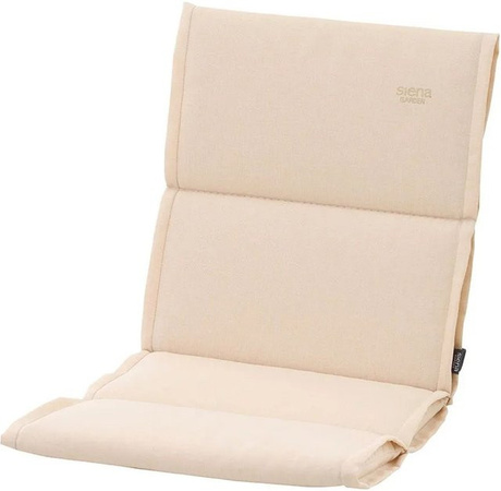 Siena Garden Sesselauflage Stella in Ecru/Beige, B/T/H: 96 x 46 x 3 cm
