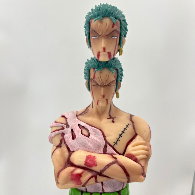 Bandai One Piece Actionfigur Roronoa Zoro Vinsmoke Sanji, PVC-Statue - Bild 1