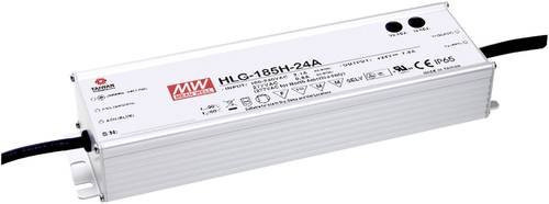 Mean Well MW HLG-185H-C500B LED-Treiber, dimmbarer LED-Trafo in Silber, 200W, 0.5A, 200 - 400 V/DC, IP65 - Bild 1