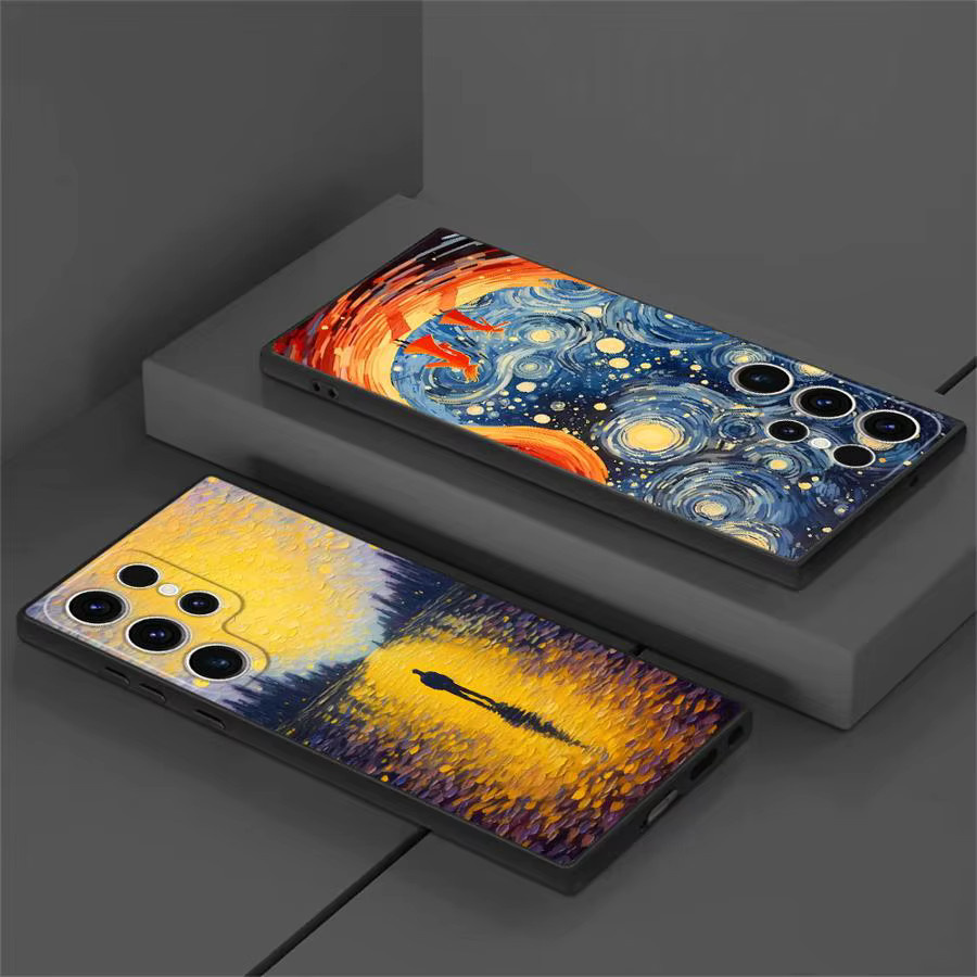 Van Gogh Handyhülle für Samsung Galaxy S22 Plus S21 5G S21 FE S24 S25 Ultra S20 S23 Ultra S22 Ultra Cover in Multicolour - Bild 2