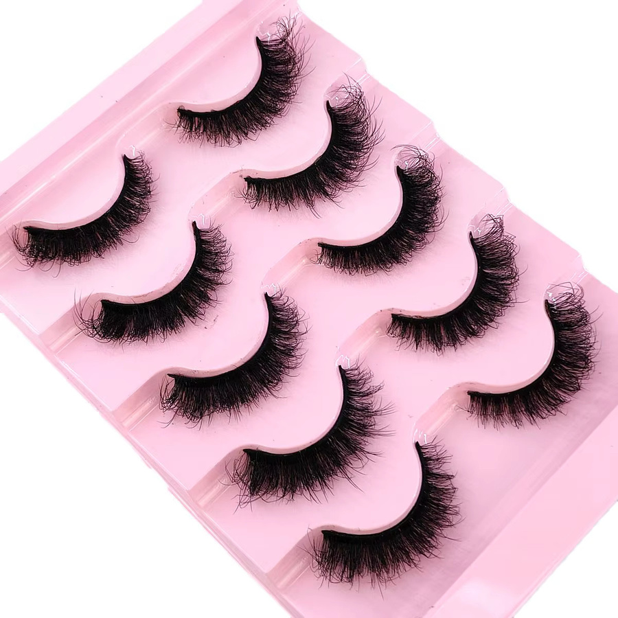 Ams Falsche Wimpern, 5 Paar, Natürlich - Bild 5