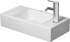 Duravit Möbelwaschtisch Vero Air in Weiß, ohne Überlauf und mit Halterung für Lochbohrung rechts, B: 50 cm, T: 25 cm - Bild 1