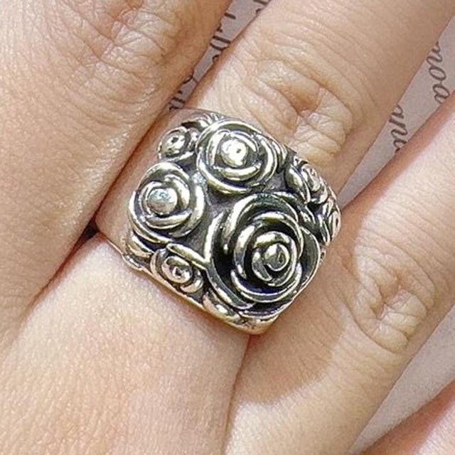 YULIN Ring, Vintage, Silber, Damen - Bild 1
