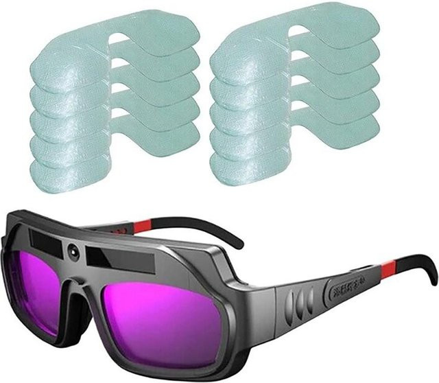 Onourown Schweißerbrille mit selbstabdunkelnder Linse in Schwarz - Bild 1