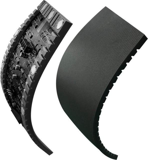 COREMAN Flexibles LED-Display-Modul P1.86 in Schwarz, B/H: 320 x 160 mm für gebogene LED-Videowände - Bild 1
