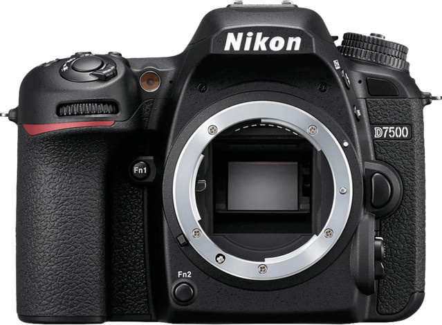 Nikon D7500 DSLR Kamera Gehäuse in Schwarz mit APS-C Sensor und Nikon F Anschluss - Bild 1