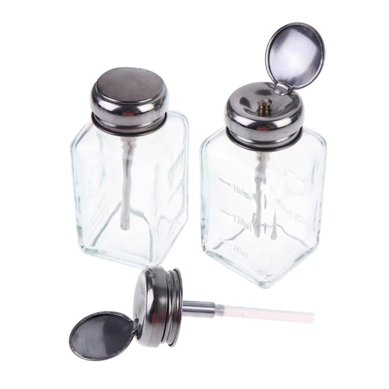 ouhoe Glas-Pumpflasche, transparent, 150 ml - Bild 2