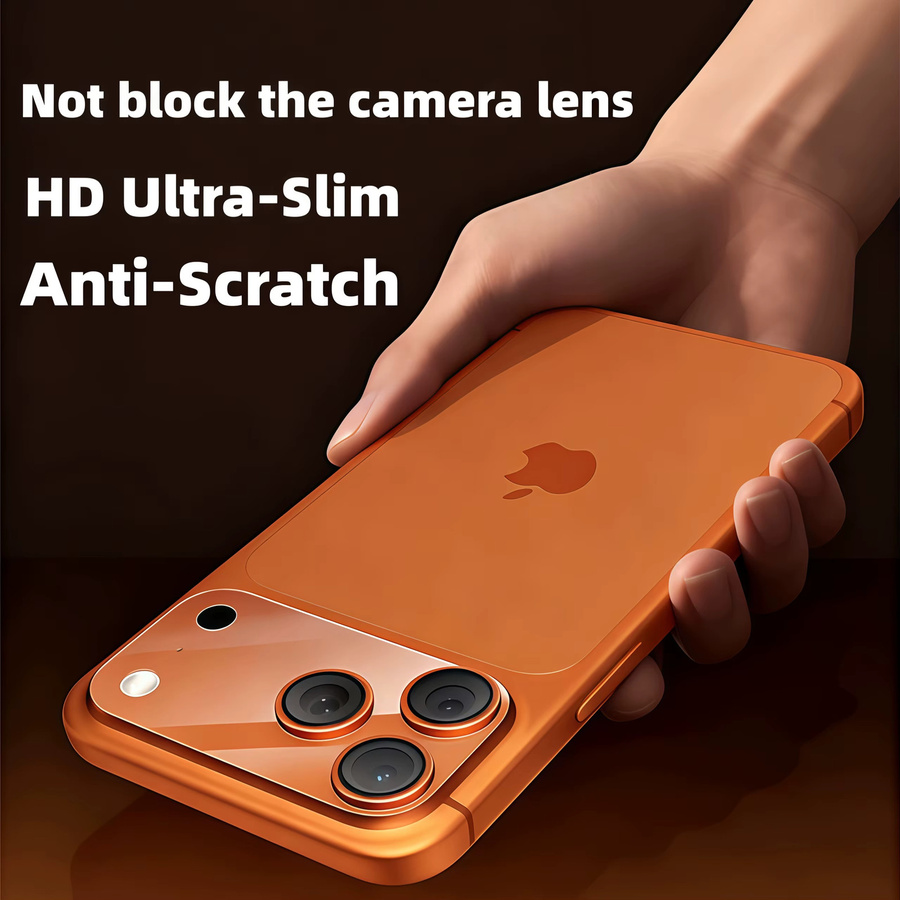 2 Stück Glasfaser-Kameraobjektivschutzfolie für Apple iPhone 17 Pro Max und iPhone 17 Pro, transparent, kratzfeste Bildschirmabdeckung - Bild 5