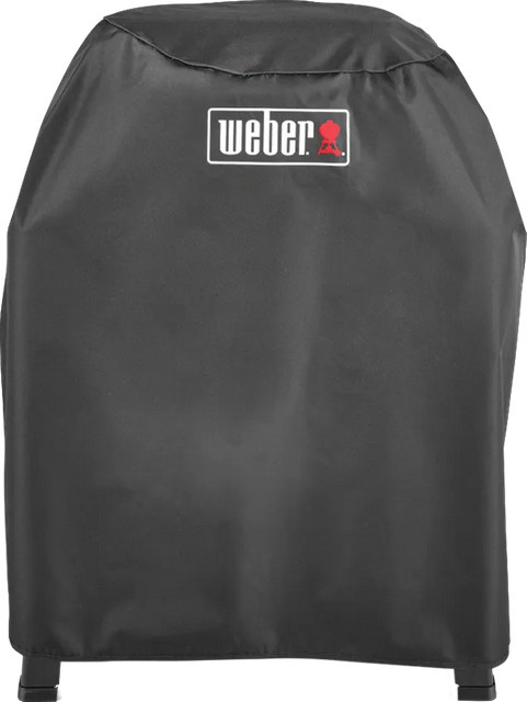 Weber Premium Abdeckhaube für Lumin Elektrogrills mit Untergestell in Schwarz - Bild 1