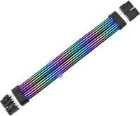 Thermaltake Mod ARGB Black Cable 8Pin Kabelmanagement in Schwarz und Multicolour - Bild 1