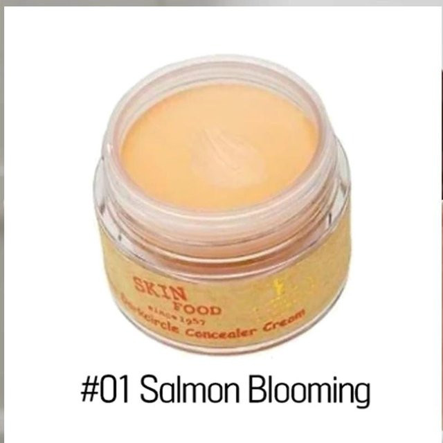 SKINFOOD Salmon Dark Circle Concealer Cream, 10g, 01 beige - Bild 1