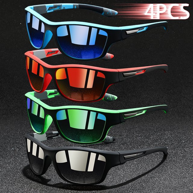 WSZ Sportsonnenbrille, Vintage-Muster, Vollrand, Kunststoff, Unisex - Bild 1