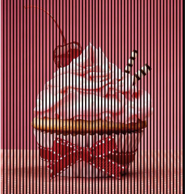 FN Acustico Akustikplatte Cupcake in Bunt aus PET und MDF, H x B x T: 2.400 x 2.253 x 19 mm - Bild 1