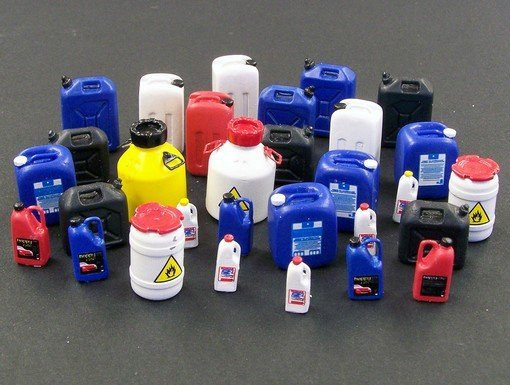 Plusmodel Plastic cans, Kunststoff, Bunt / Mehrfarbig, 1:35 - Bild 1
