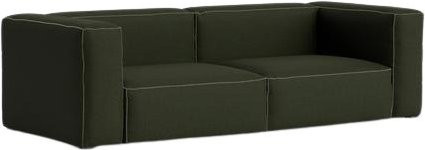 HAY Mags Soft 2,5-Sitzer Sofa Kombination mit Armlehnen und Federfüllung in Leder oder Stoff - Bild 1