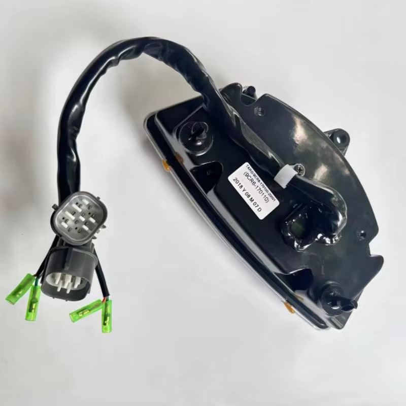 Digitaler Tachometer mit LCD-Anzeige für CFMOTO Cforce 500 (Modelljahre 2015-2018), Farbe: Schwarz - Bild 2
