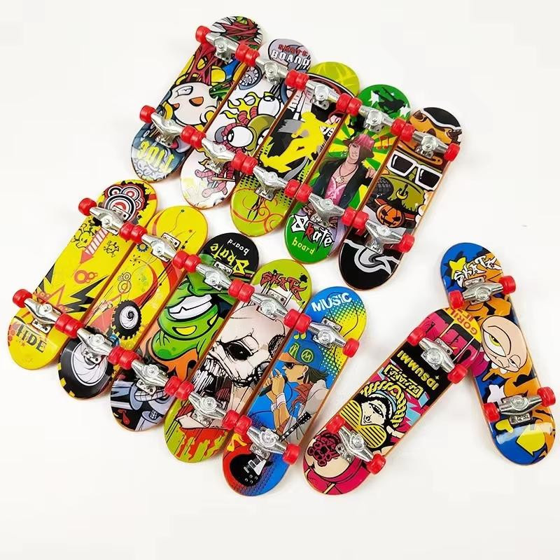 Linyi toy Fingerboard Skateboard aus Metall bunt/mehrfarbig - Bild 5