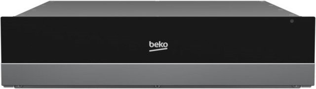 Beko Wärmeschublade DRW 11401 FB Einbaugerät mit Teleskopauszügen in Schwarz - Bild 1