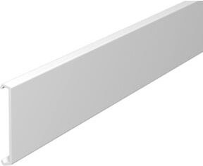 OBO Bettermann Oberteil GEK-OT80 aus PVC in Weiß, Länge: 2000 mm, Durchmesser: 80 mm - Bild 1