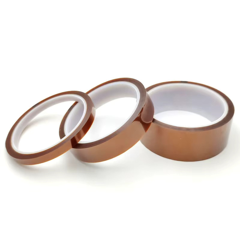 Hitzebeständiges Polyimid-Klebeband zur Drahtisolierung und zum Schutz von Leiterplatten, temperaturbeständig bis 180°C, Breite: 5-40 mm - Bild 2