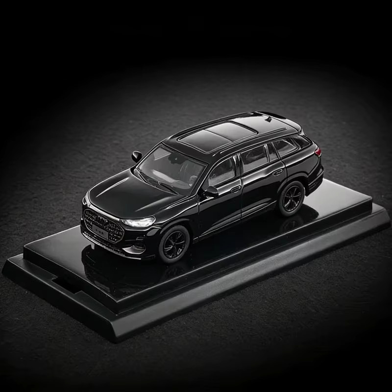 MAKEDA Q6 2025, SUV, Sportwagenmodell, 1:64, Metall, Schwarz - Bild 2