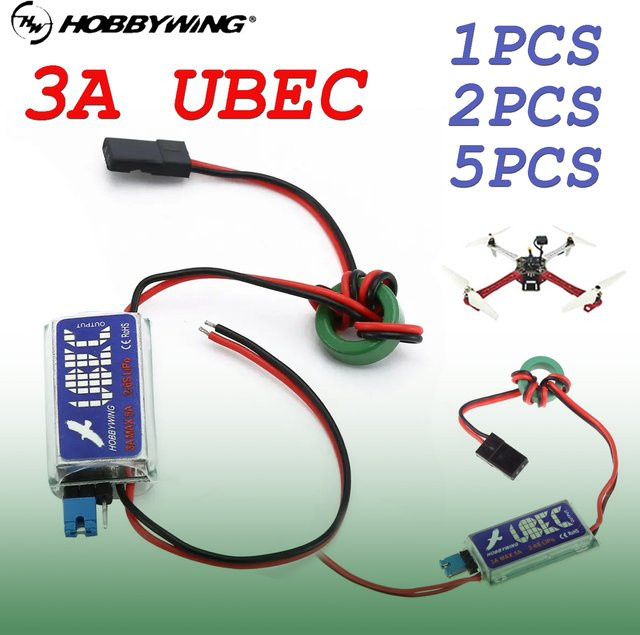 HOBBYWING 3A UBEC 5V/6V Max 5A Schaltnetzteil, Zubehör - Bild 1